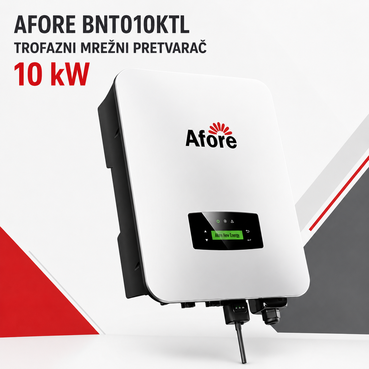 afore 10kw AFORE BNT010KTL 10kW trofazni mrežni pretvarač - Slika 1