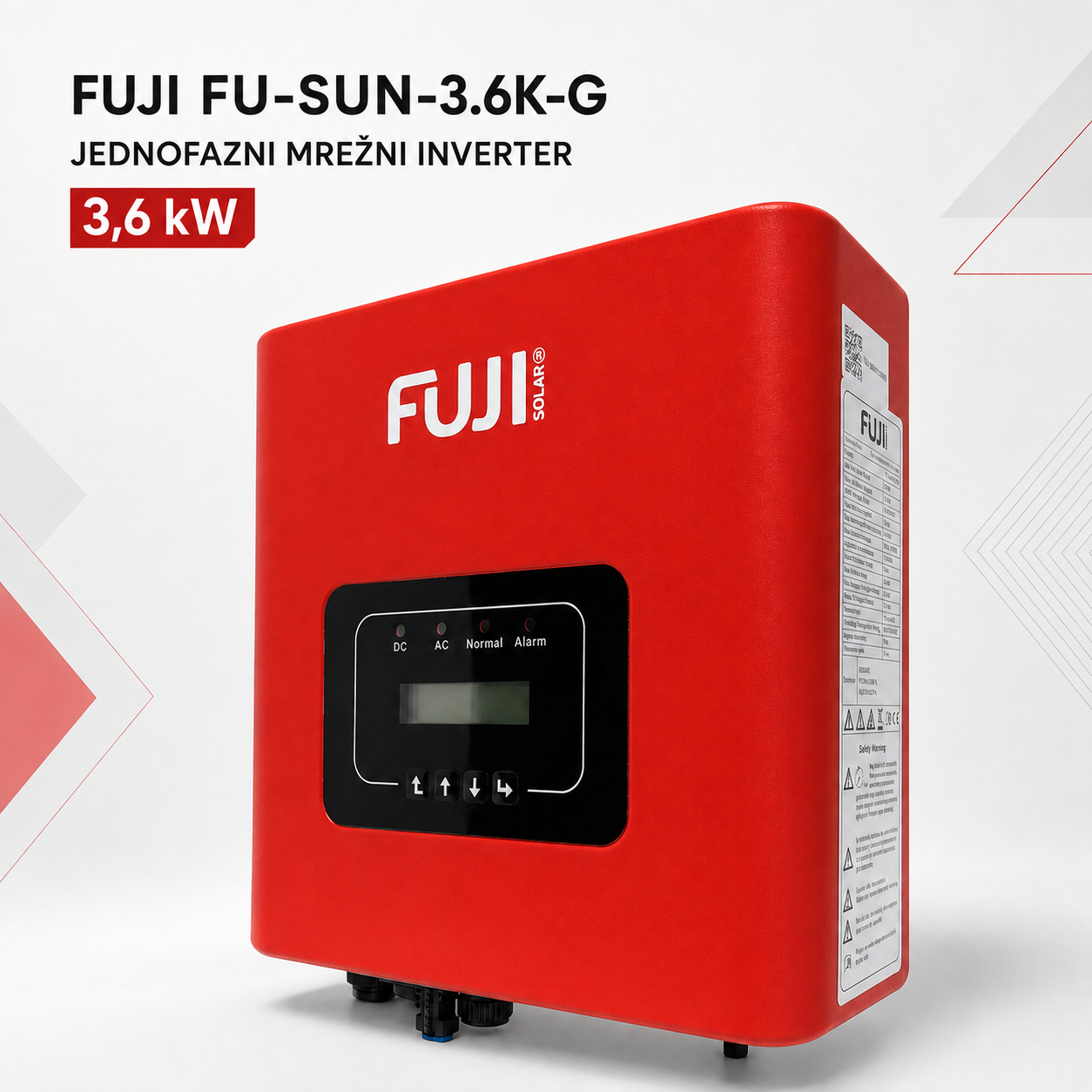 fuji 3.6kw FUJI FU-SUN-3.6K-G Single-Phase Inverter 3.6kW - Slika 1