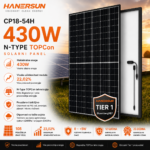 Hanersun CP18-54H 430 W - visokoučinkoviti monokristalni PV panel