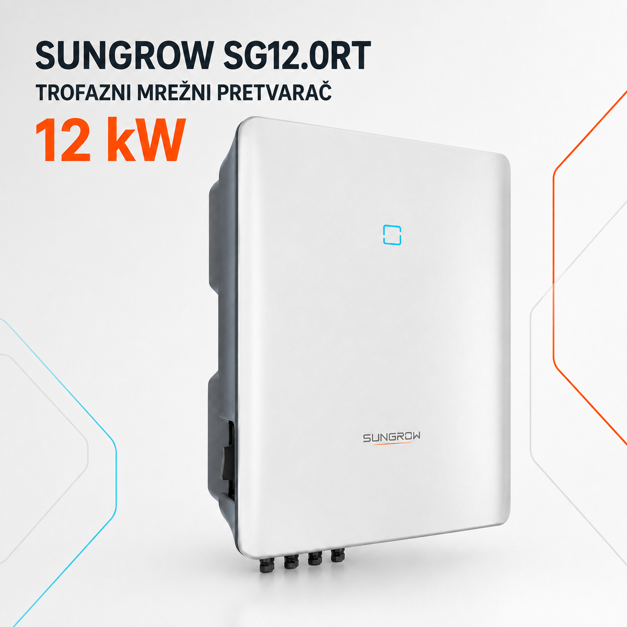 sungrow 12kw SUNGROW SG12.0RT 12kW TROFAZNI MREŽNI PRETVARAČ - Slika 1