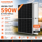 Hanersun HN18N-72HT 590W TOPCon Solarni Panel