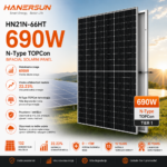 Hanersun 690W N-Type Tier 1 HN21N-66HT solarni panel