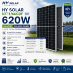HY SOLAR 620W Bifacial N-type TOPCon Solarni Panel