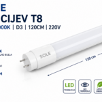 SOLE LED CIJEV T8 18W 4000K D3 120CM 220V