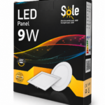 SOLE LED PLAFONJERA ROUND SPLC03 9W 4000-5000K 185-265V
