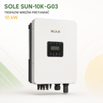 SOLE MREŽNI PRETVARAČ SUN-10K-G03 10KW DEYE TROFAZNI
