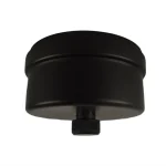 SOLE Donji Poklopac 80 mm - Za Dimovodne Cijevi Peći na Pelet