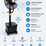 FUJI AIR TAKAYAMA FU-DB-12601 SAMOSTOJEĆI VENTILATOR S RASPRŠIVAČEM