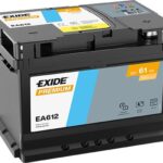 Exide Premium EA612 - Vrhunske Performanse u Niskom Kućištu