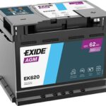 Exide Start-Stop AGM EK620 - Vrhunska Snaga i Pouzdanost