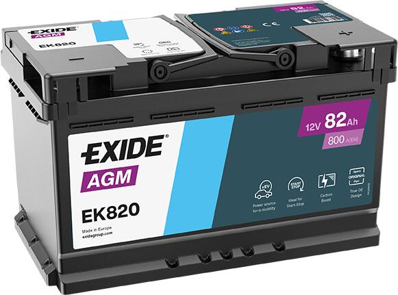 Exide Start-Stop AGM EK820 – Maksimalni Kapacitet i Snaga
