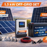 Solarni Off-Grid Sustav 1.5kW / 1120W - Fuji 300Ah Autonomija