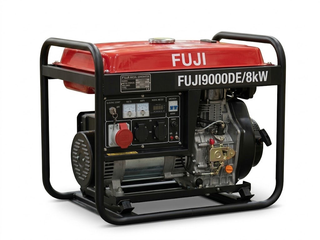 1781697134508-32t88ld Dizelski agregat FUJI 8kW FUJI9000DE 8kW generator monofazni - Slika 1