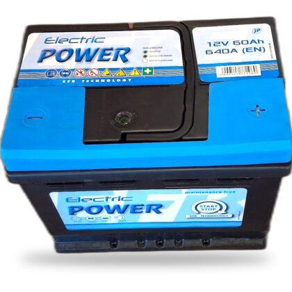Akumulator EFB 60Ah 640A Start-Stop Electric Power - Energo Shop