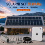 SOLARNI SET 20,88 kWp – TONGWEI 580 W + SMA SUNNY TRIPOWER X20