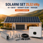 SOLARNI SET 25,52 kWp – TONGWEI 580 W + GROWATT 25 kW