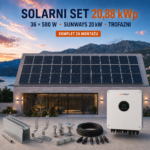 SOLARNI SET 20,88 kWp – TONGWEI 580 W + SUNWAYS STT-20KTL