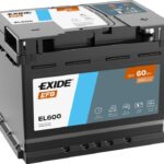 Exide EL600 EFB start-stop akumulator 12V 60Ah 640A